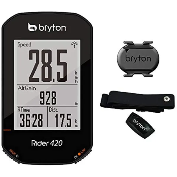 CICLOCOMPUTADOR GPS BRYTON RIDER 420T