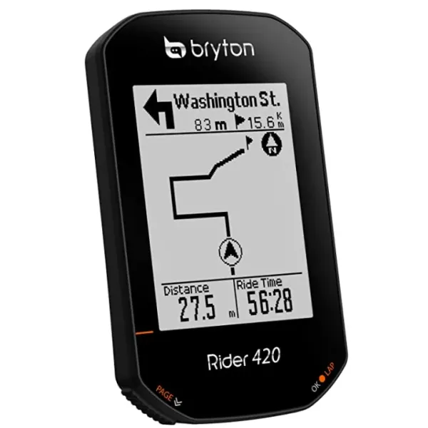 CICLOCOMPUTADOR GPS BRYTON RIDER 420E